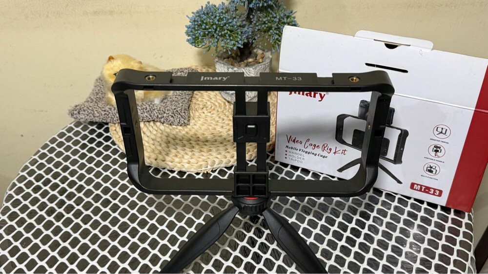 jmary mobile vlogging cage - 4