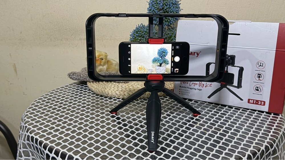 jmary mobile vlogging cage - 2