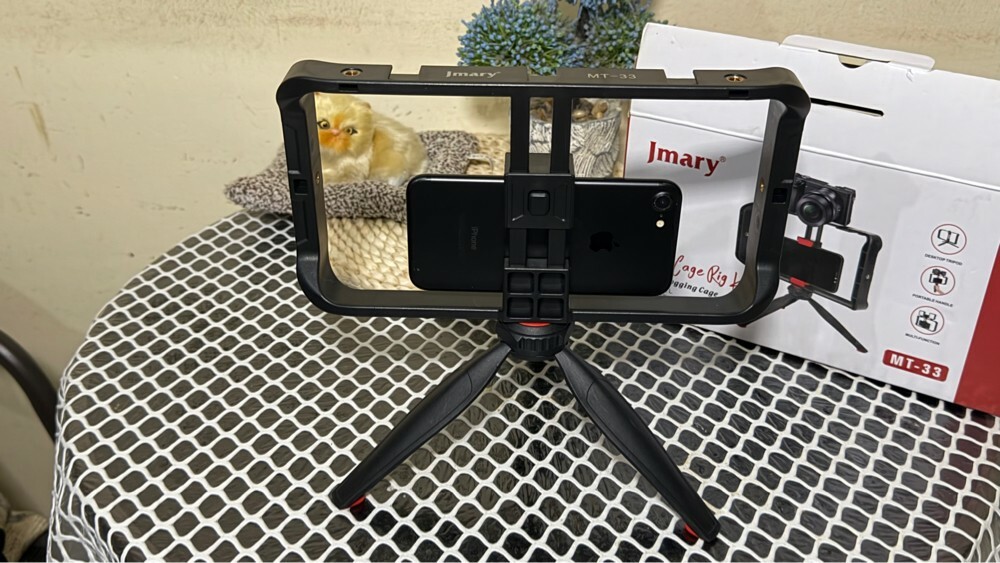 jmary mobile vlogging cage - 6