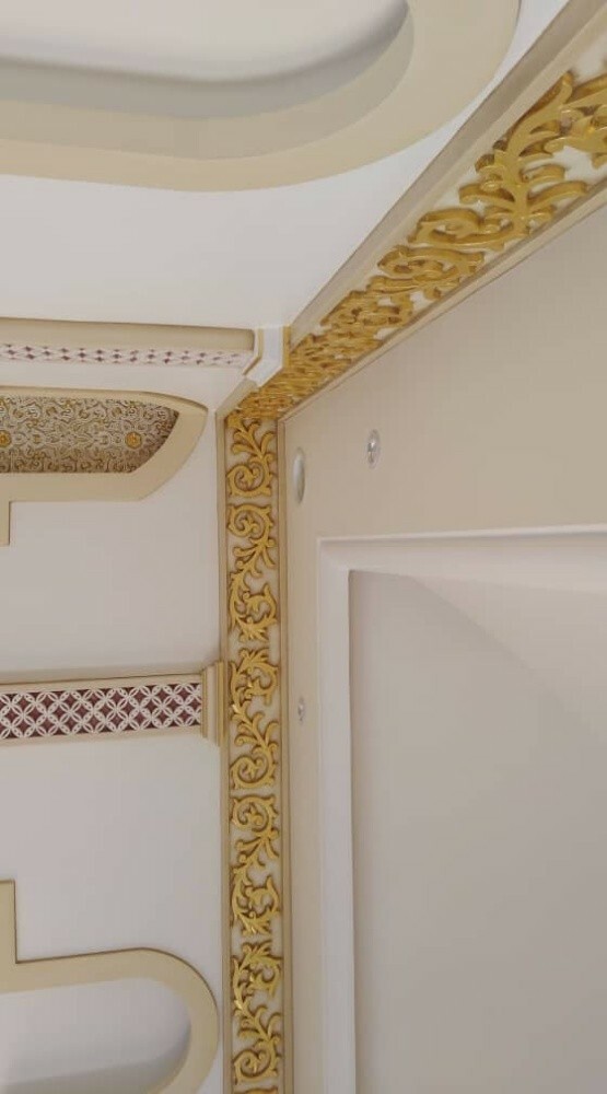 ديكورات الجبس والصبغ - 3
