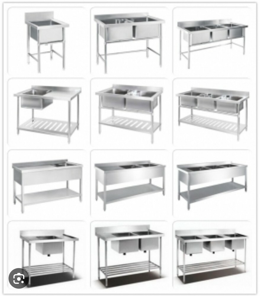 SS sink and table - 2