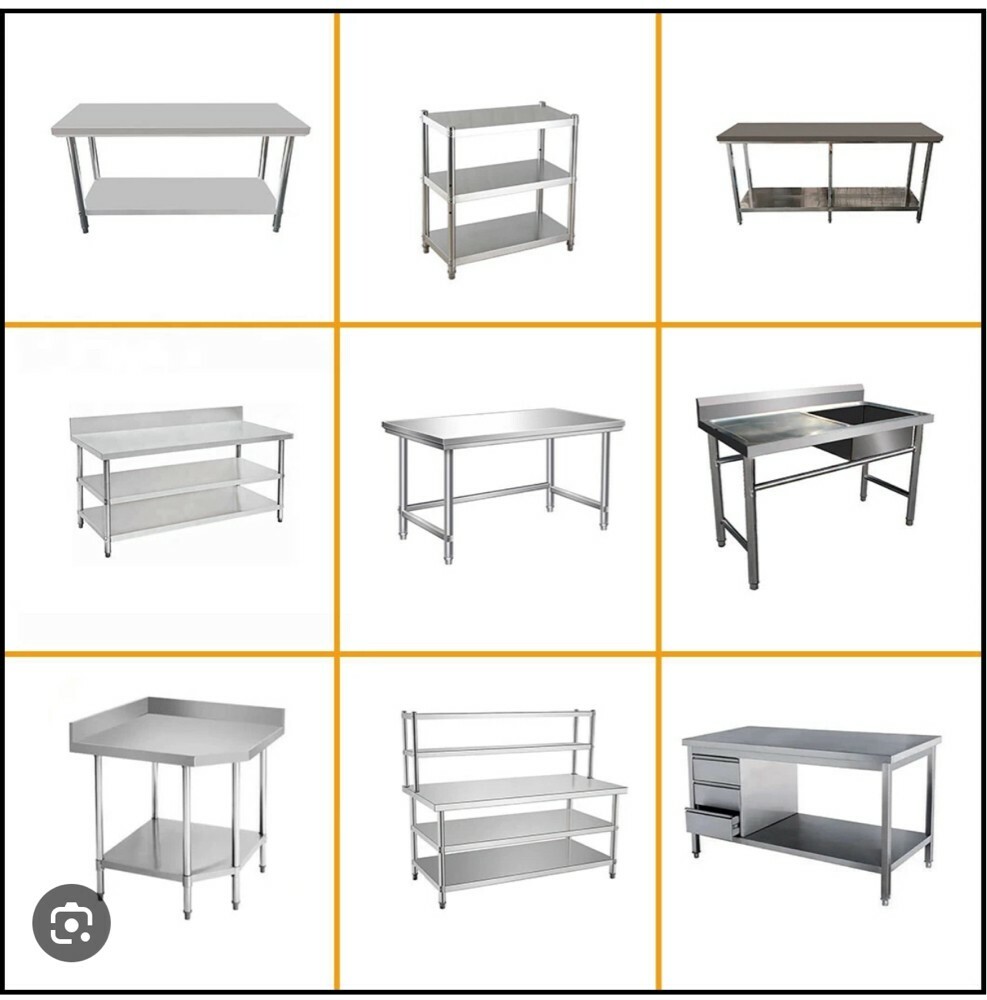 SS sink and table - 1