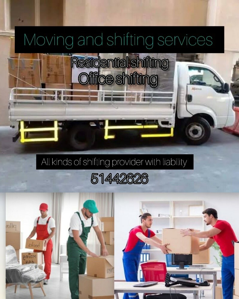 Moving and shifting services - 1
