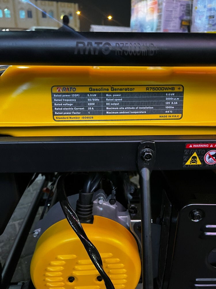 GENERATOR RATO 7500dwhb - 4