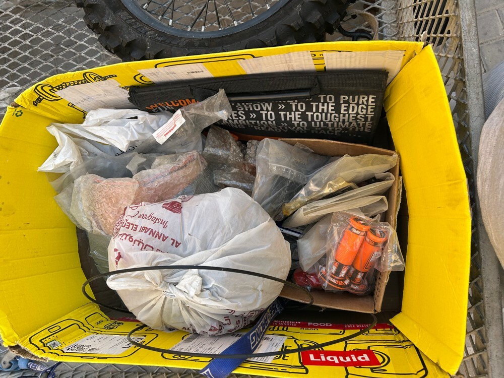 Ktm parts and tires 6days wheel  - 2