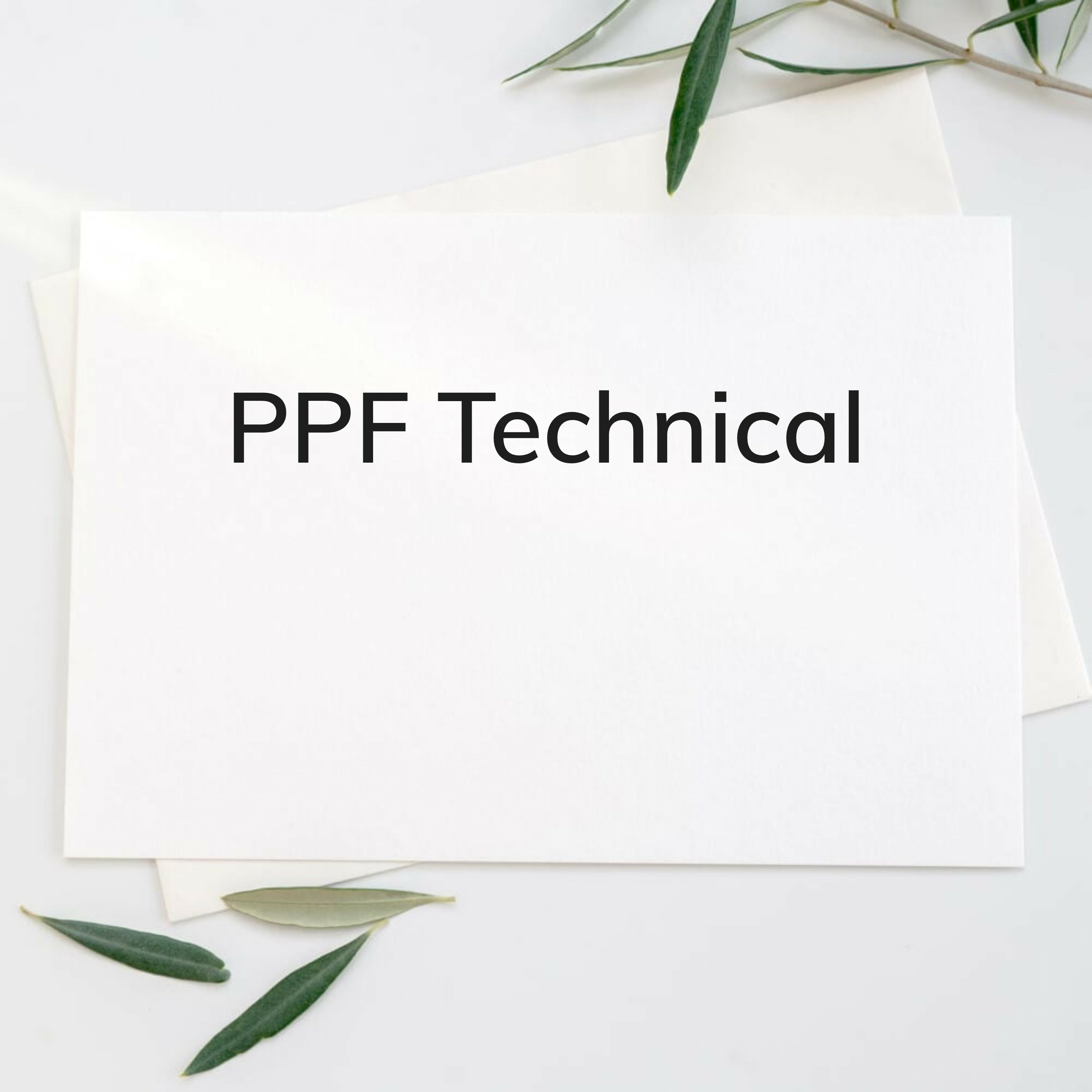PPF TECHNICAL - 1