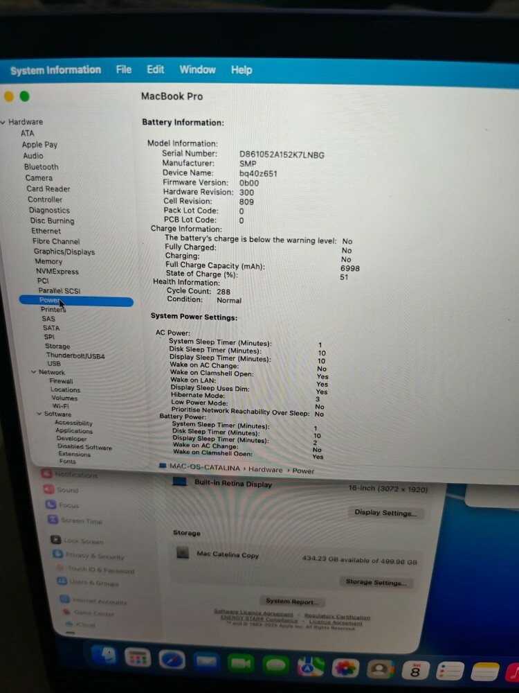 Macbook Pro A2141 2019 End 16inch - 6
