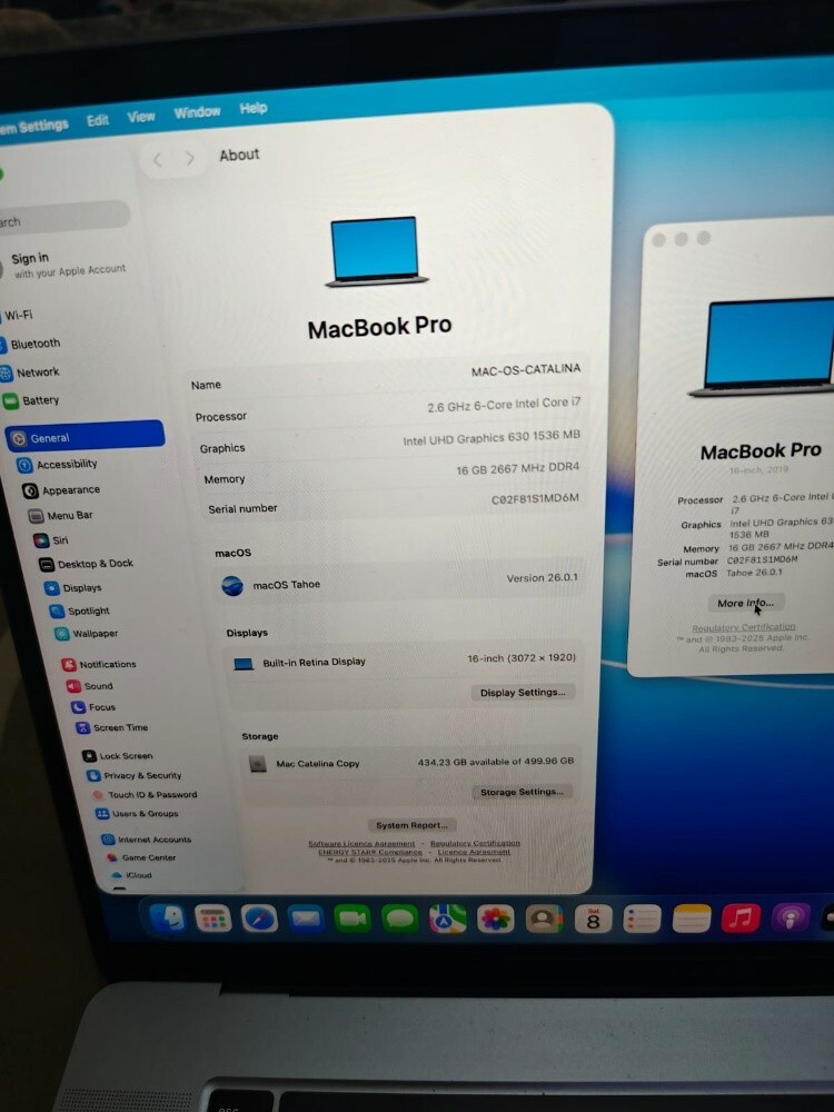 Macbook Pro A2141 2019 End 16inch - 4