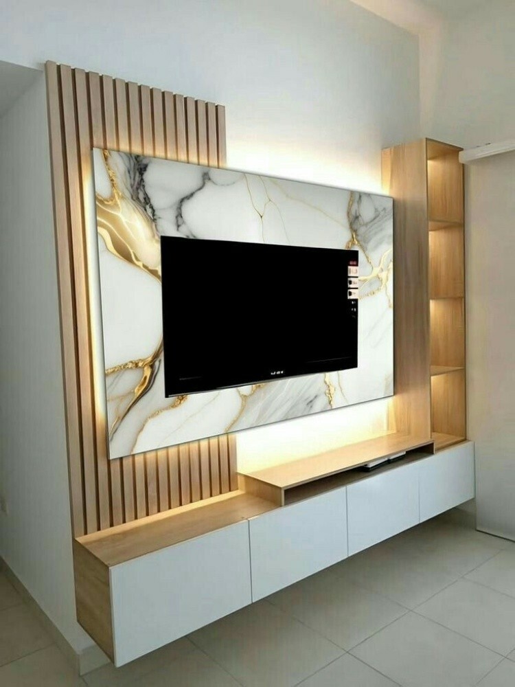 ديكورات التلفزيون والديكور المنزل - 2