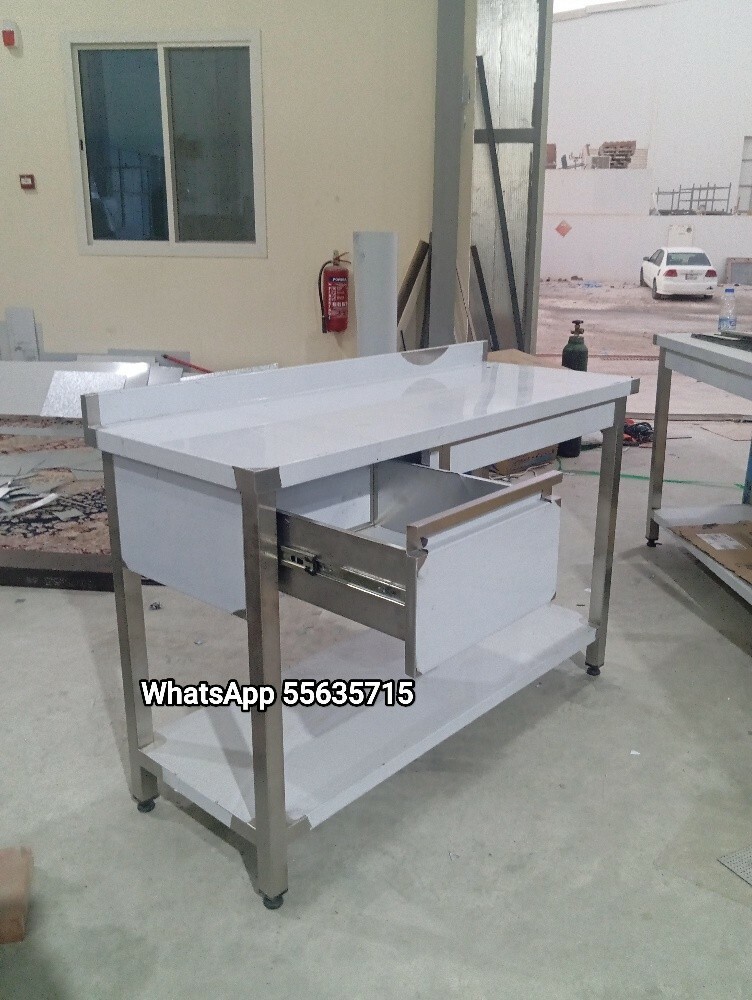SS 1 Drawer Table - 1