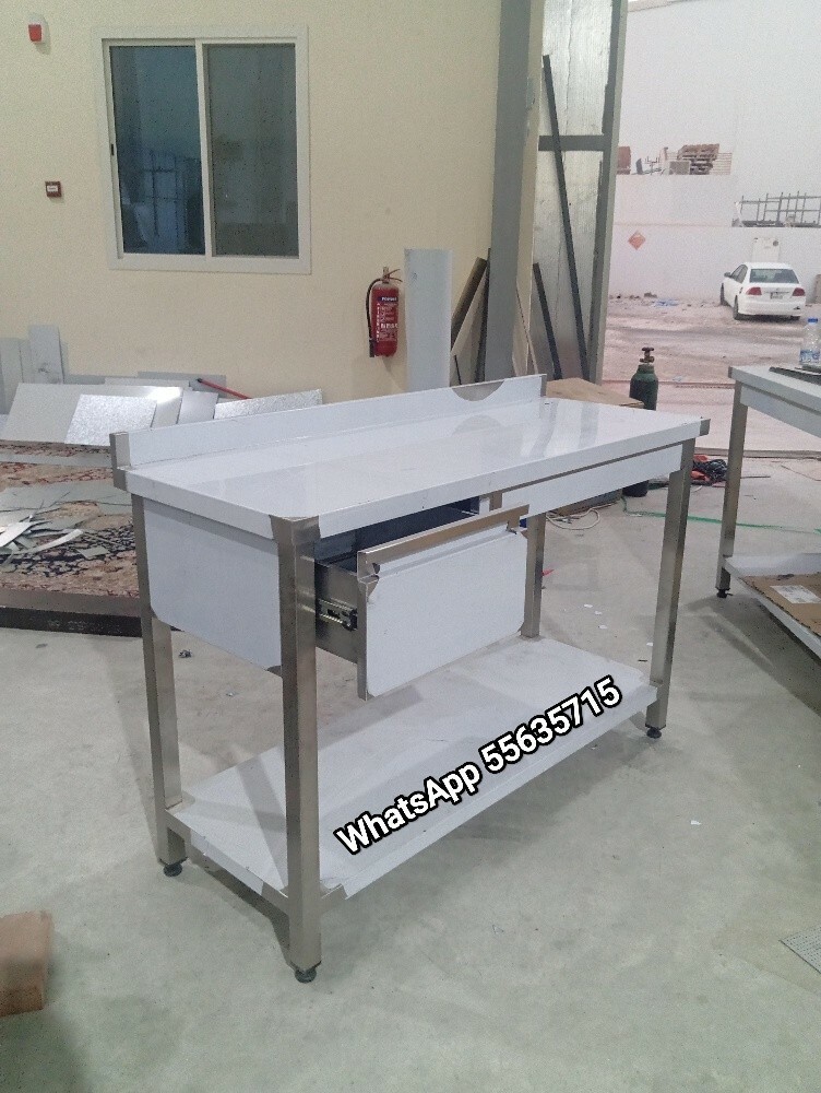 SS 1 Drawer Table - 3
