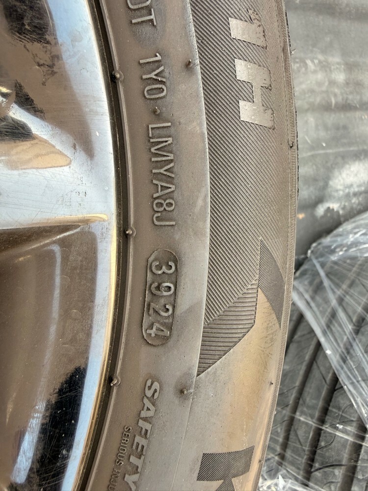 FOUR MINI copper Tyre with Rim - 4