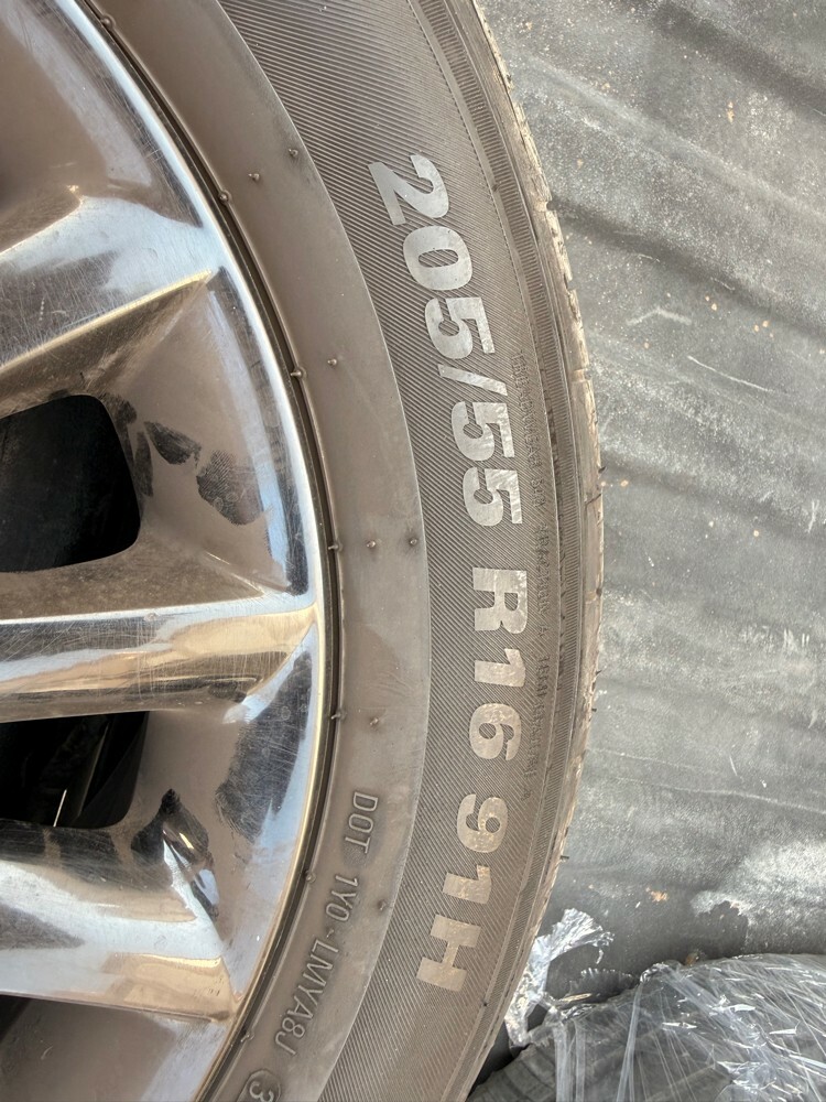 FOUR MINI copper Tyre with Rim - 2