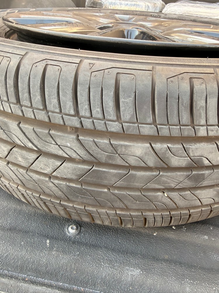 FOUR MINI copper Tyre with Rim - 1