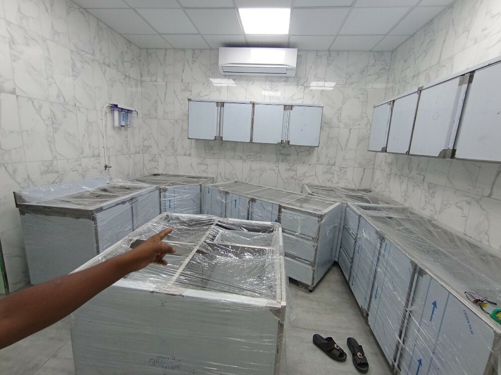 SS Up & Down Cabinet 1 Mtr Set - 4