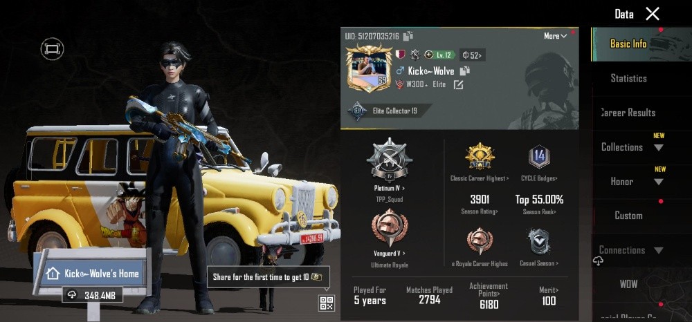 pubg account Lv 69 - 2