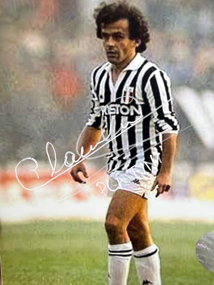 Maradona & Platini Signed Photo - 4