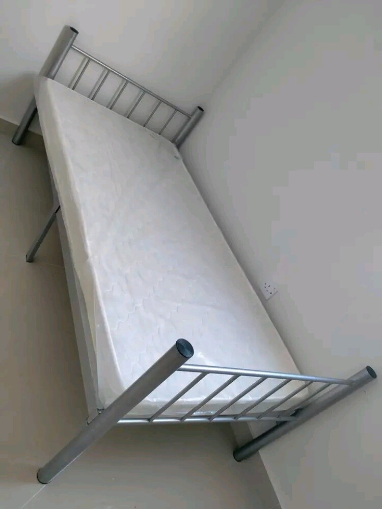 new steel single or double bed - 22