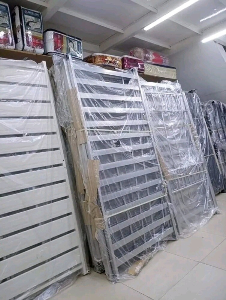 new steel single or double bed - 19