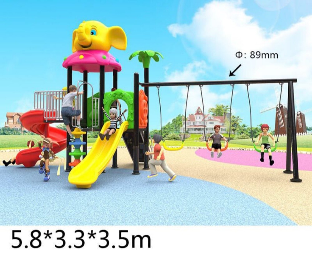 مرجيحة و زحلقية للاطفال - 3