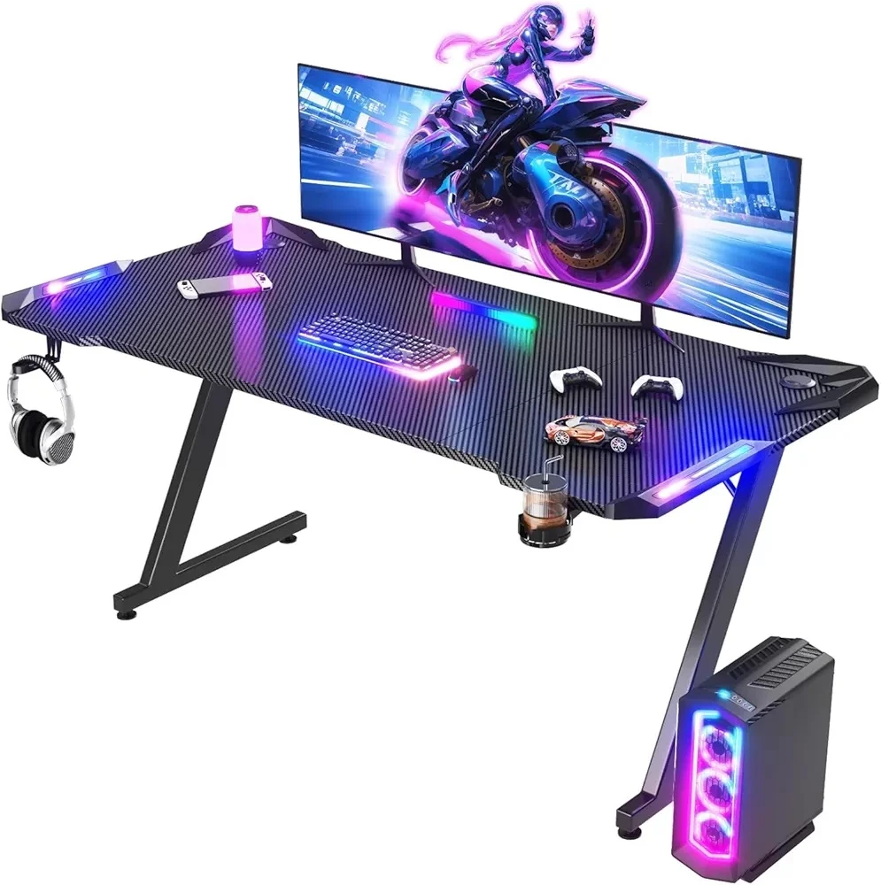 Gaming table with RGB lights - 1
