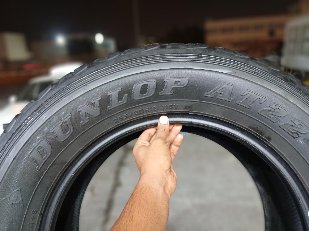 285/60/R18 Dunlop brand - 5