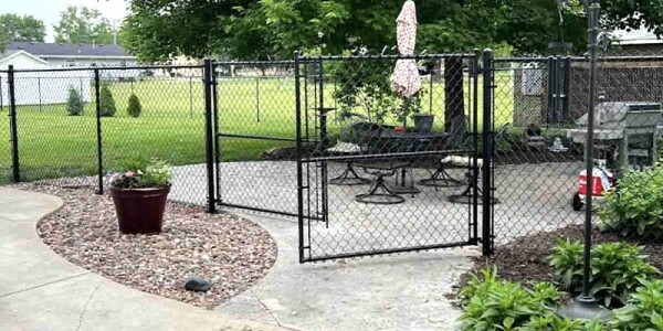Fence link & Landscaping work - 3