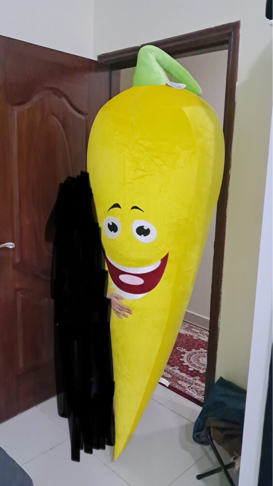 	Giant Yellow Chili Plush  - 1