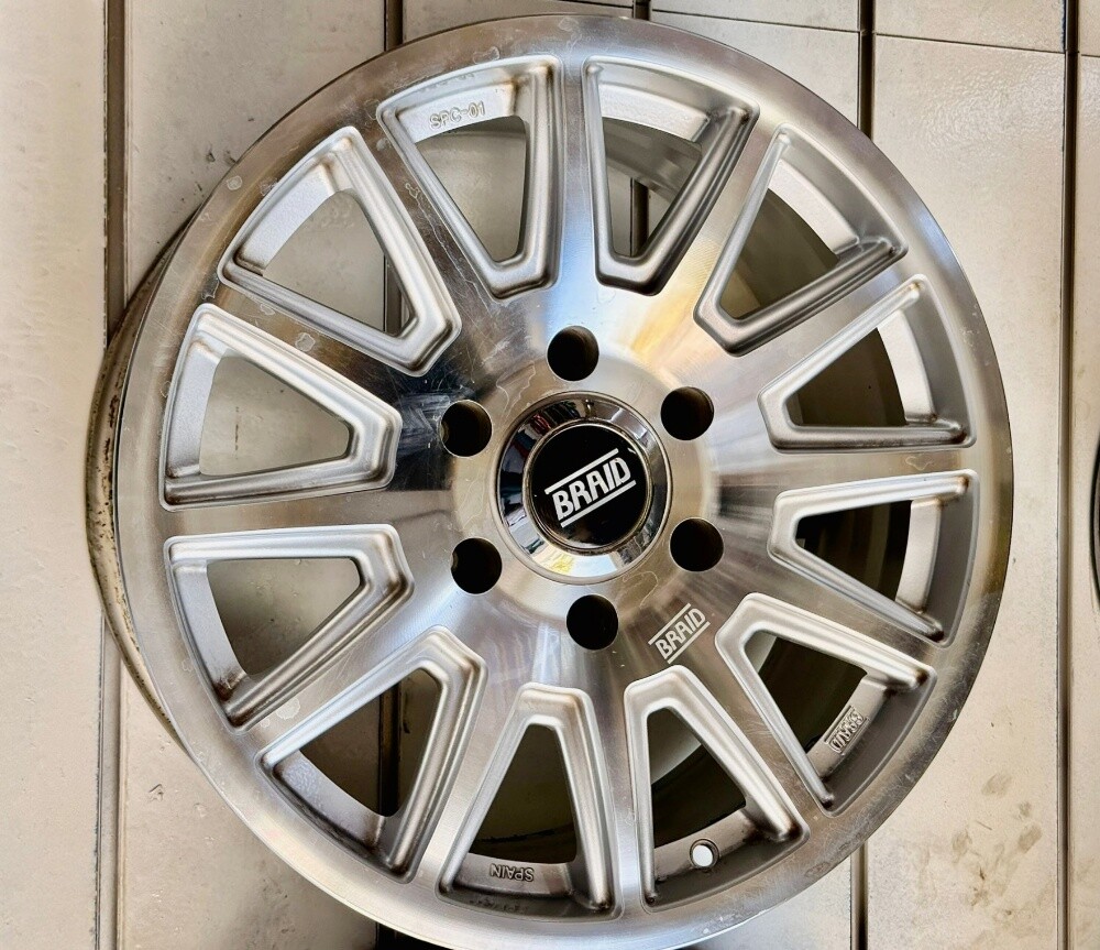 4 pices Braide Rim 17 *6 Bolt - 1