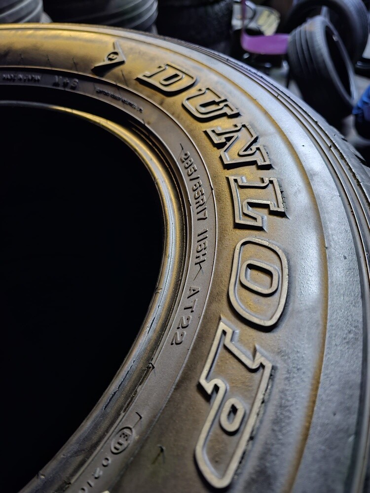 285-65-17,,, Dunlop brand - 4