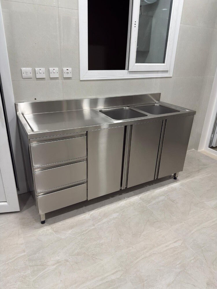 ss kitchen cabinet sink - 2