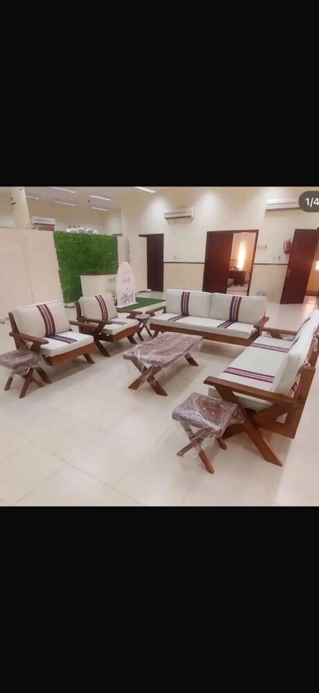 كراسي خشب خارجيه توصيل فوري - 2