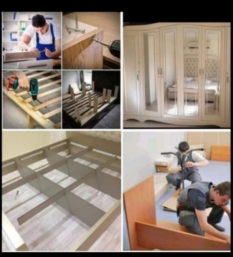 نجار فك وتركيب غرف النوم والستائر - 1