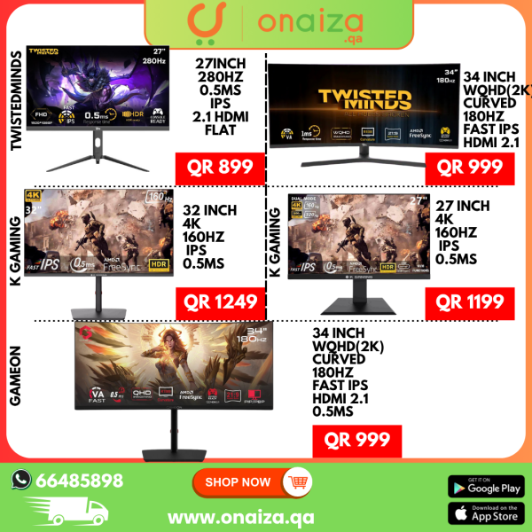 Gaming falt Monitor 27inch 2400HZ - 6
