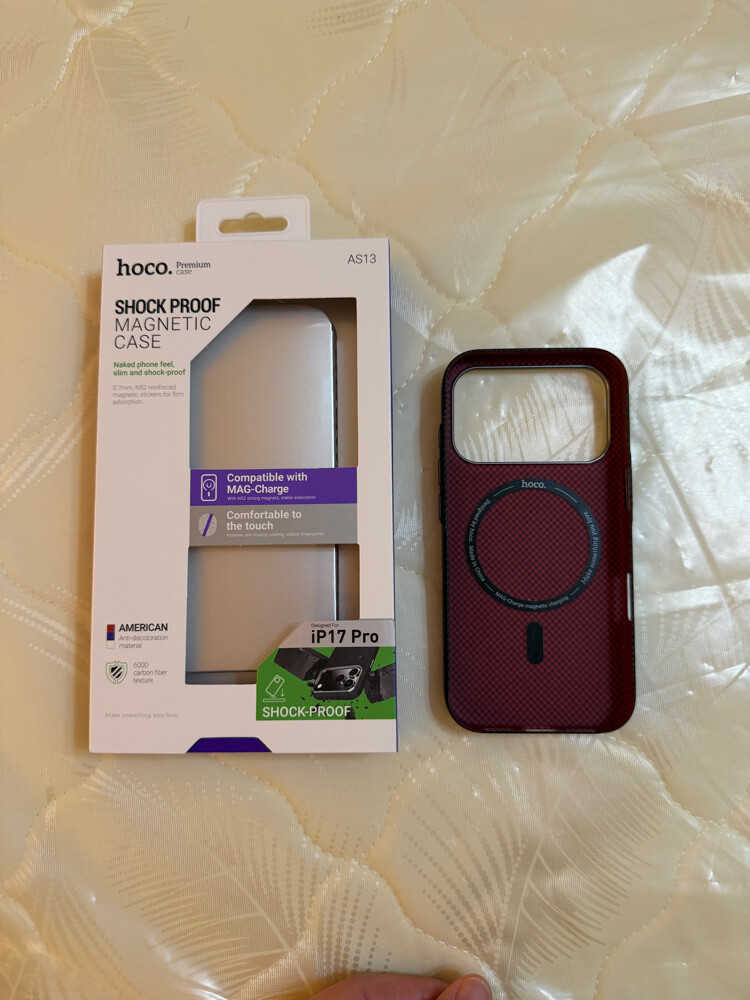 hoco 17 pro case carbon fiber - 5