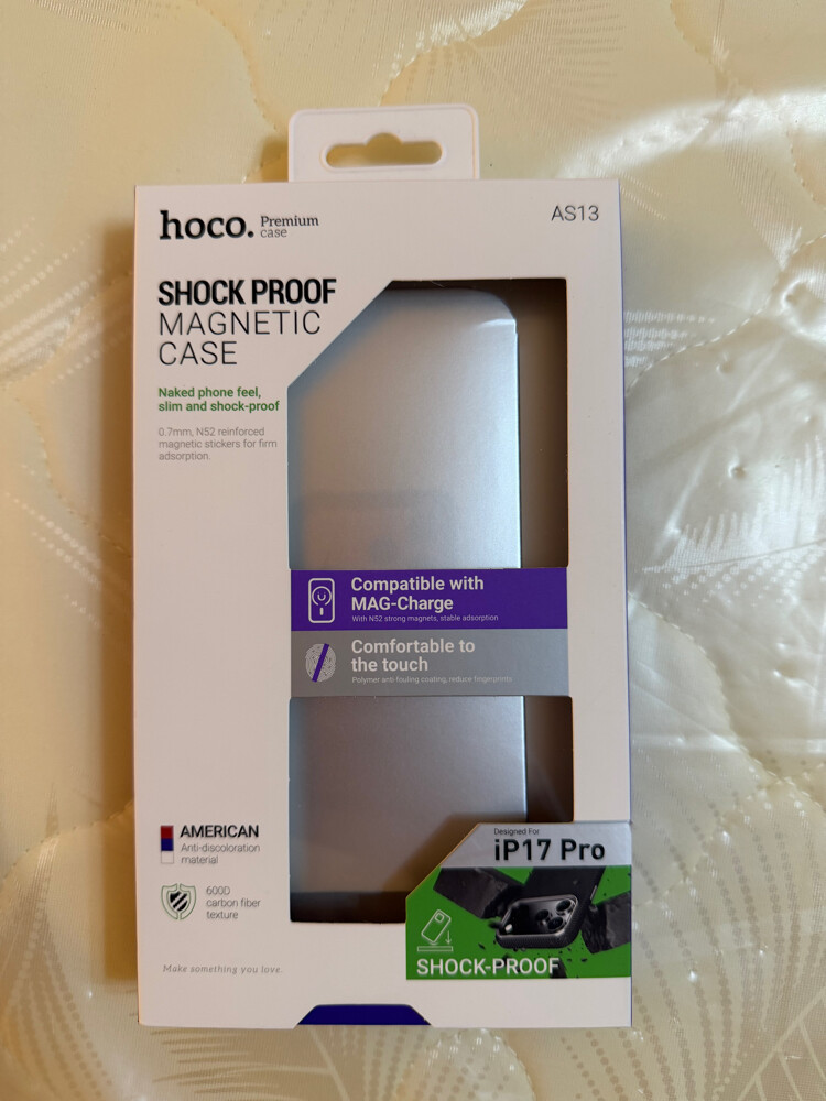 hoco 17 pro case carbon fiber - 3