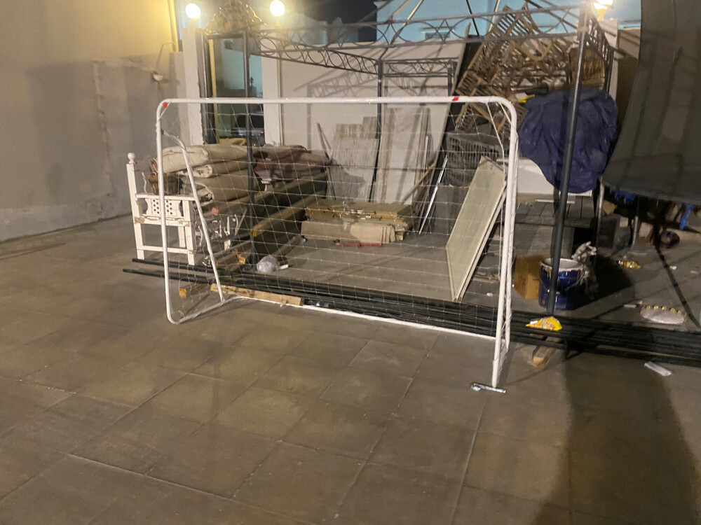 Football gaol bar 2.13/1.50m - 2