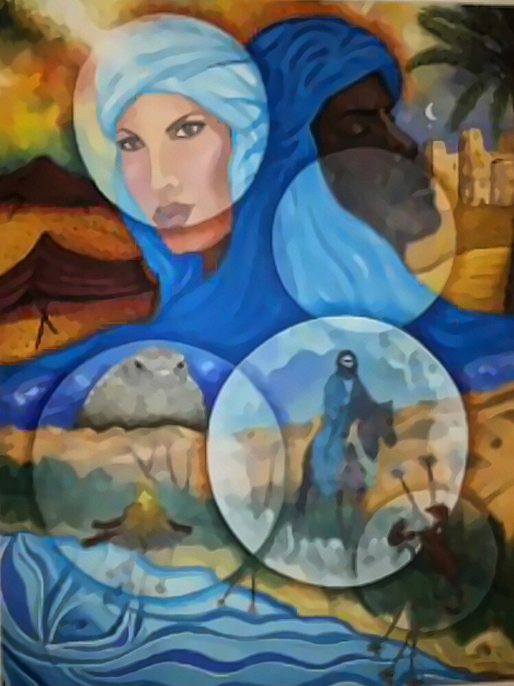 artiste painting fatima - 10