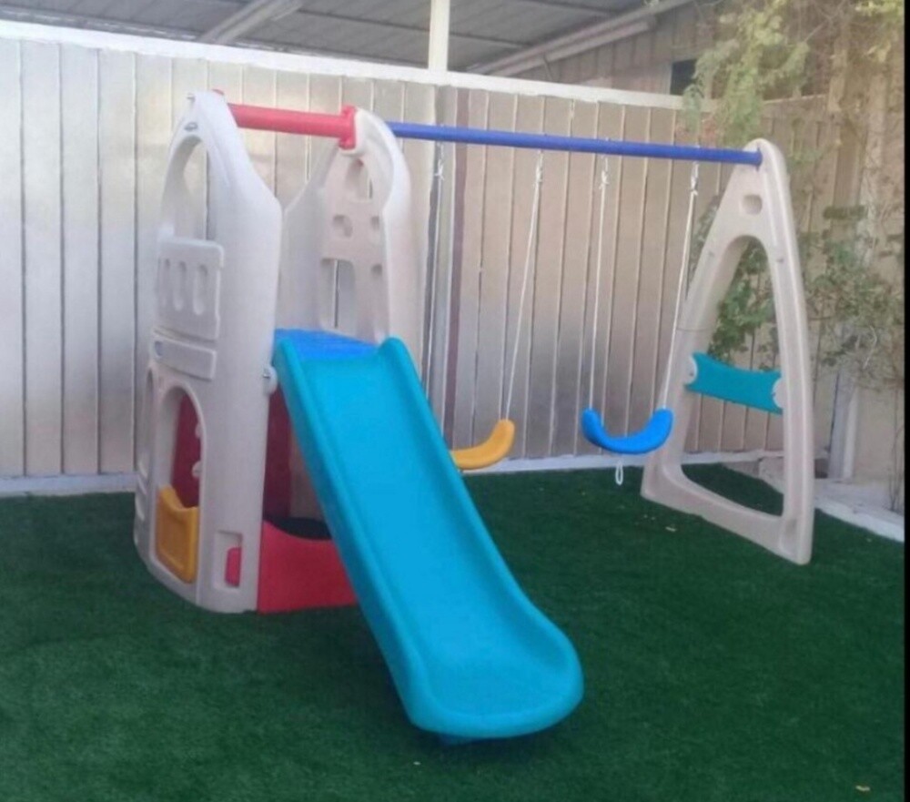 مراجيح مع زحلاقيه اطفال - 2