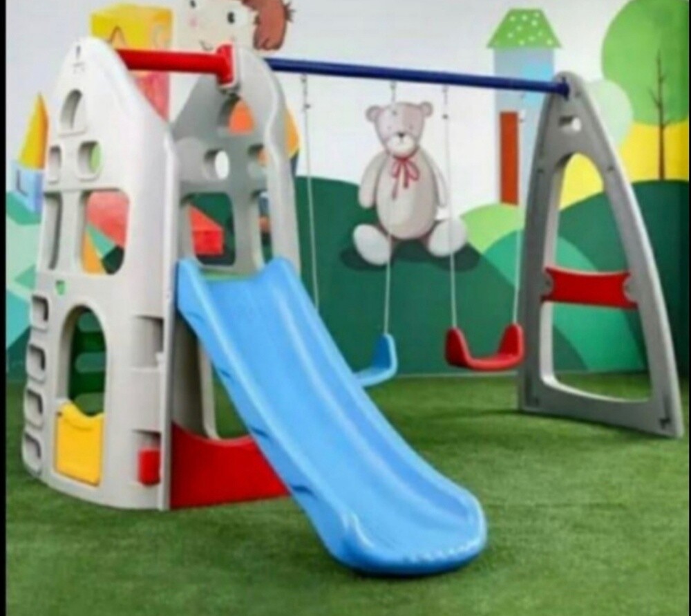 مراجيح مع زحلاقيه اطفال - 3