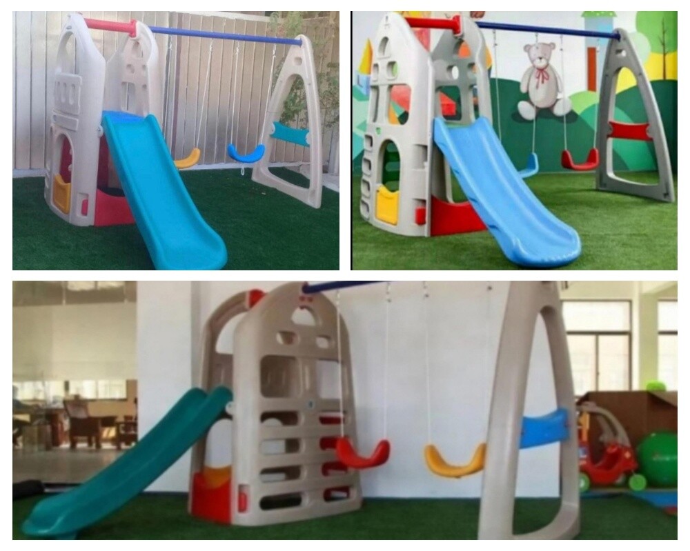 مراجيح مع زحلاقيه اطفال - 1