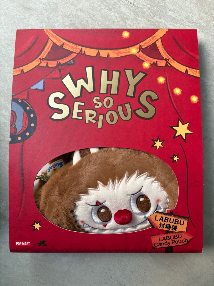 Popmart Labubu why so serious bag - 1