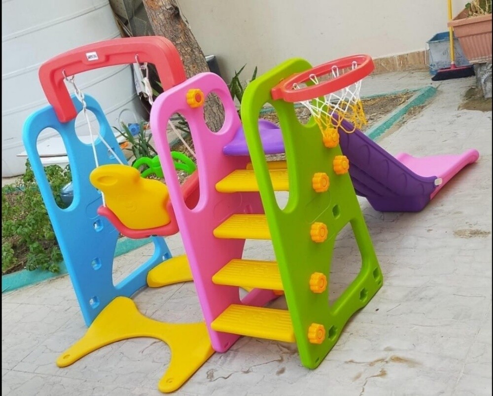 مراجيح مع زحلاقيه اطفال - 2