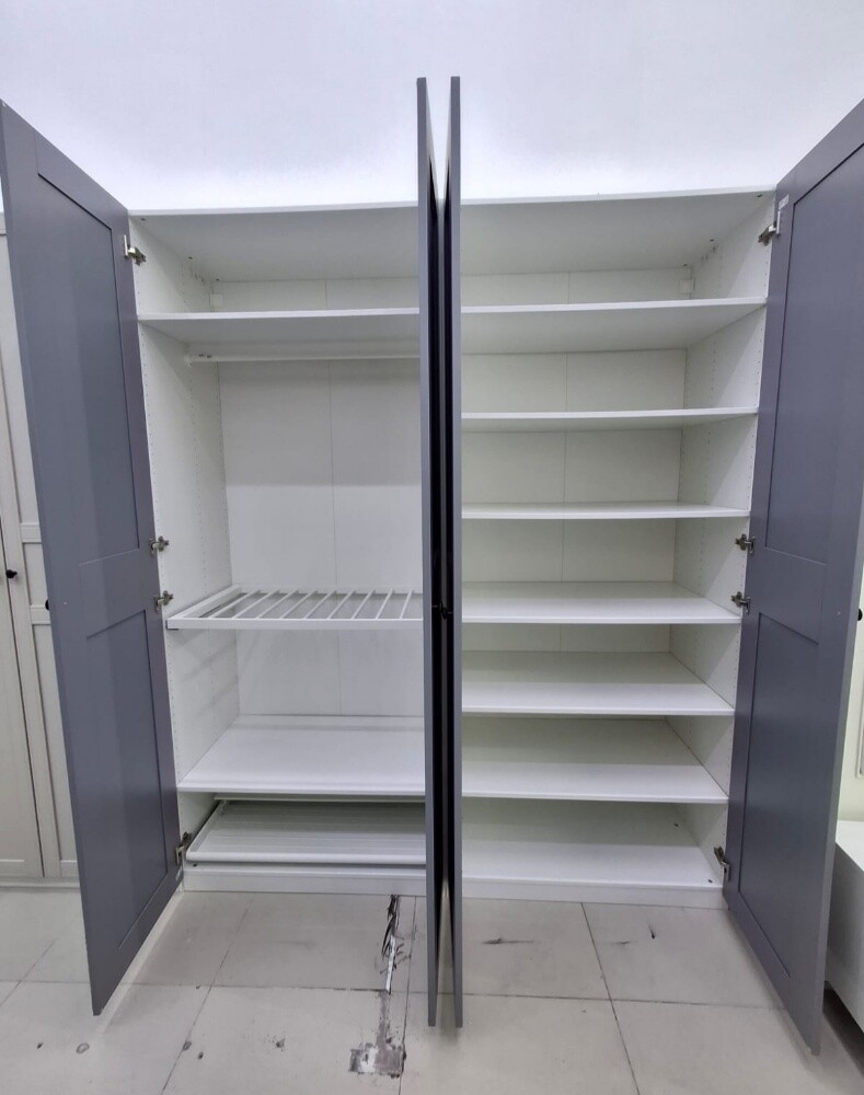 For sale Ikea 4 door two wardrobe - 4
