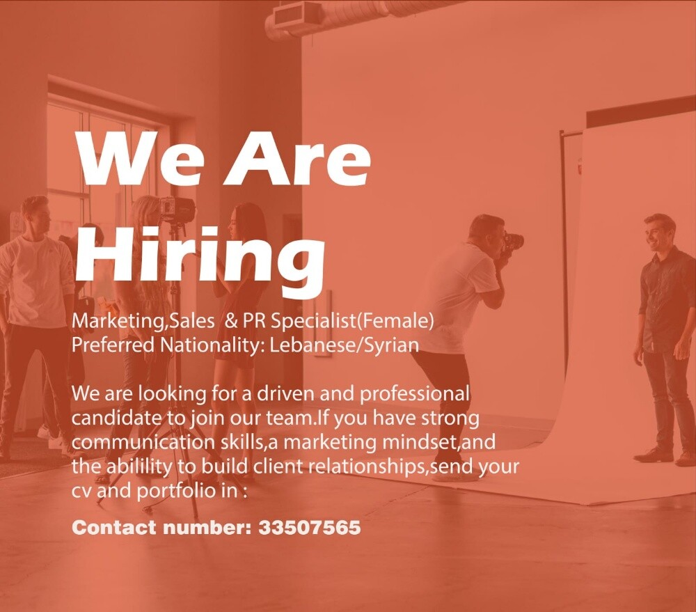 marketing and sales specialist - 1