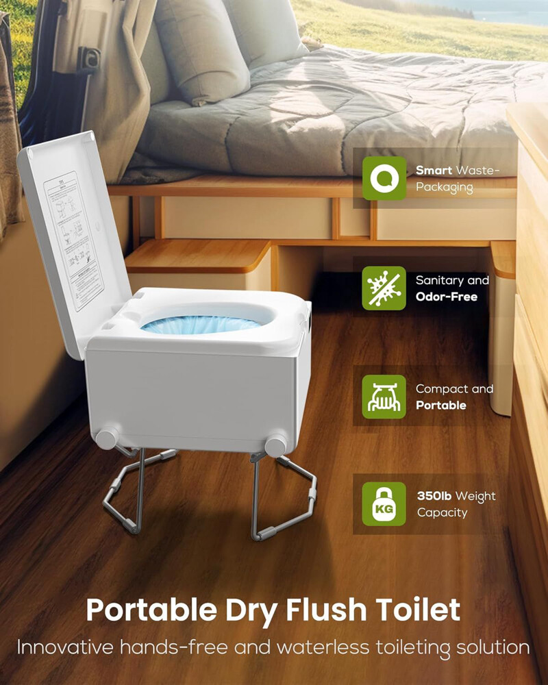 Camping Portable Toilet Waterfree - 3