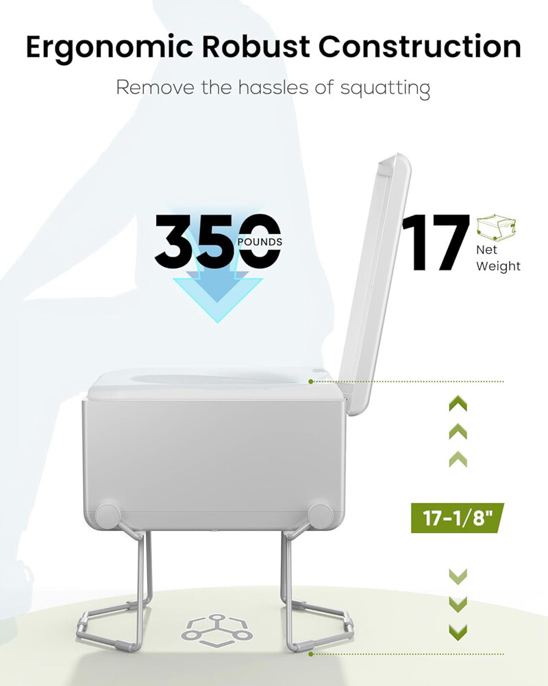 Camping Portable Toilet Waterfree - 8