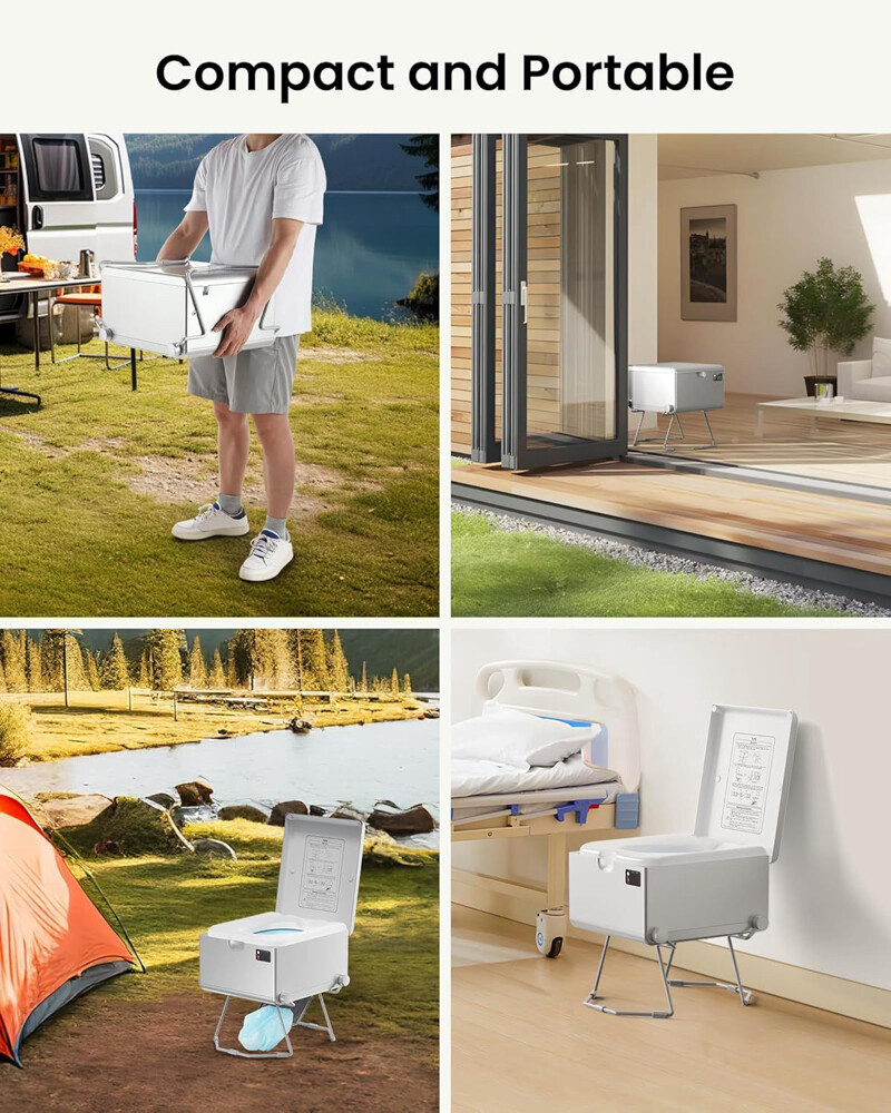 Camping Portable Toilet Waterfree - 9