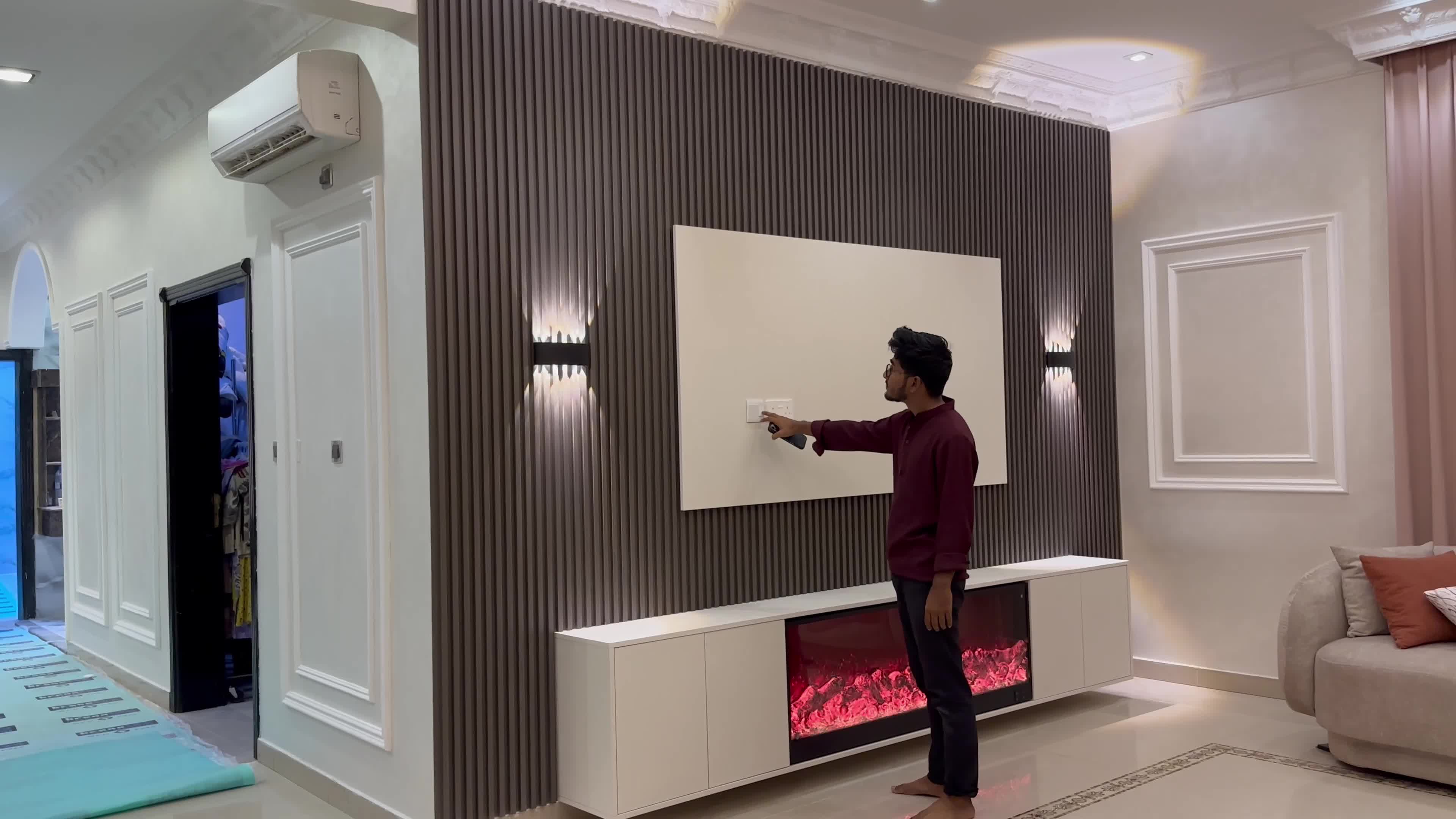 new Luxurious Tv decoration  - 9