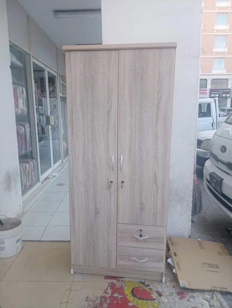 New Wooden Steel Bed , Cupboard - 21